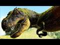 Spawnei Um Rex BOSS Poderoso Com MILHÕES De... Perto da Minha BASE!? (Super Mods) ARK PVP Dinossauro