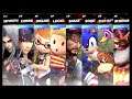 Super Smash Bros Ultimate Amiibo Fights – Sephiroth & Co #384 Free for all at Wily's Castle