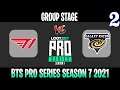 T1 vs Galaxy Racer Game 2 | Bo2 | Group Stage BTS Pro Series SEA Season 7 | DOTA 2 LIVE