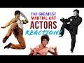 THE BEST MARTIAL ARTIST IS... The Greatest Martial Art Actors of all TIME!! Reaction!