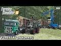 Transporting BIG Logs with The CamPeR | Forestry On Kornau |Farming Simulator 19 | Episode 8