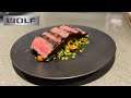 Wolf CHARBROILER demonstration (Steak) - indoor grill (ranges & rangetops)