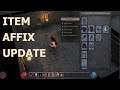 Affix Item Update for 3D Unity Roguelike Devlog