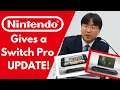 Did Nintendo Just Confirm that Nintendo Switch Pro Is Coming? | Nintendo Switch Pro Update!