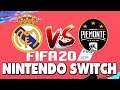 FIFA 20 Nintendo Switch Champions League Real Madrid vs Piomonte Calcio