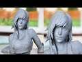 Final Fantasy VII Tifa Lockhart Bust 3D Printed Model Review