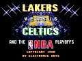 Lakers versus Celtics and the NBA Playoffs (Sega Genesis) - Game Play