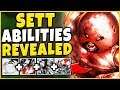 NEW CHAMPION "SETT" REVEALED! ABILITIES REVIEW & TEASER (NEW AOE SHOCKWAVE) - League of Legends