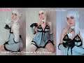 Nier Replicant Kaine cosplay costume & wig review Lemail wig