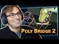 POLY BRIDGE 2 - Praticamente Me Formei em Engenharia Jogando Esse Jogo! | Gameplay em Português