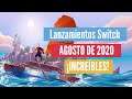 PRÓXIMOS juegos NINTENDO SWITCH agosto 2020 - Lanzamientos SWITCH agosto 2020
