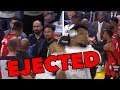Russell Westbrook EJECTED! Wants to Fight the WHOLE Warriors Team