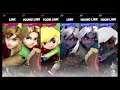 Super Smash Bros Ultimate Amiibo Fights – Request #16264 Links vs Dark Links