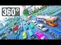 360 VR video Bangkok Thailand Traffic Tuk Tuk Central World Center 360°