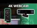 4K webcam with a remote control! j5create JVCU435 review!