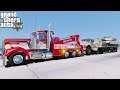 GTA 5 MODS Towing A Tank Escorted By The Army - GTA 5 Real Life Mod #287