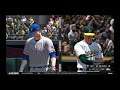 MLB the show 21 franchise mode gameplay: Texas Rangers vs Oakland Athletics - (PS4) [4K60FPS]