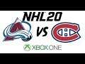 NHL 20 - Colorado Avalanche vs. Montreal Canadiens - Xbox One