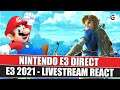 NIntendo E3 Direct | E3 2021 | Livestream React | Gaming Instincts