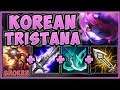 NO OUTPLAY POSSIBLE! KOREAN TRISTANA TOP IS 100% OPPRESSIVE! TRISTANA GAMEPLAY! - League of Legends