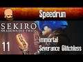 Sekiro Speedrun [Immortal Severance Glitchless] in 49:46 by Bognus