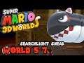 Super Mario 3D World - Searchlight Sneak (World 5-7) | MarioGamers