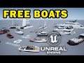 Unreal Engine 5 - FREE Twinmotion Boats Pack (REVIEW)
