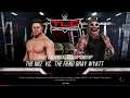 WWE 2K20 The Fiend Bray Wyatt VS The Miz 1 VS 1 Ladder Match WWE Universal Title