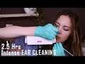ASMR - 2.5 Hrs of Deep INTENSE Ear Cleaning For Tingle Immunity