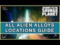 Journey to the Savage Planet - All Alien Alloy Locations