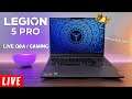 Lenovo Legion 5 PRO Live Gaming / FPS TEST / Q&A