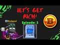 Let's Get RICH! || Episode: 3 || Building my FISHING World!! || Pixel Worlds