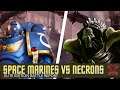 Space Marines vs Necrons: Warhammer 40k Battle Report - Beginner Battle Report Mission One