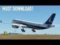 This FREE Microsoft Flight Simulator Addon 2020 Is AWESOME - Airbus A330
