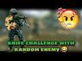 1v1 Knife Challenge With Random Player Gameplay Call Of Duty Mobile Codm