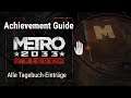Achievement Guide: Metro 2033 - Alle Tagebuch-Einträge