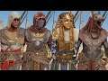Assassin's Creed : Origins - All Outfits and Armor Upgrades Showcase - (All DLC)