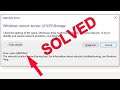 Easy Fix Windows 10 Network Connection Error - Error Code 0x800704cf - Internet Connection Error