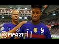 FIFA 21 FRANCE - PAYS-BAS | Gameplay PC HDR Ultimate MOD