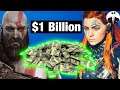 God of War & Horizon Zero Dawn generate incredible $1Billion in revenue for PlayStation