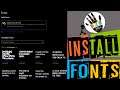 How to Add or Install Font Style in Windows 10 Operating System | Step by Step Tutorials|Pinoy Tips