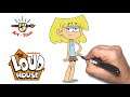 How to draw Lori Loud The Loud House step by step easy