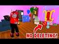 I Had To Keep EVERYTHING! No Building Challenge In Adopt Me!
