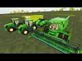 Land Of John Deere! WHEAT HARVEST & HAY BALING! Farming Simulator 19