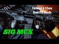 SIG MCX Fallout 4 Xbox One/PC Mods