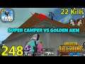 Super Camper Vs Golden AKM | PUBG Mobile Lite