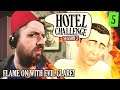 The Sims but I set everything on fire with my mind - Hotel Challenge in Henford!
