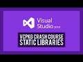 vcpkg: How to use Static (no dll) libraries | C++ libraries simplified!