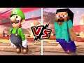 Minecraft Steve VS Smash Bros Ultimate Character Victory Poses (Comparison)