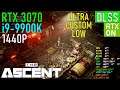 The Ascent (DXR/DLSS): RTX 3070 | i9-9900K | 1440P